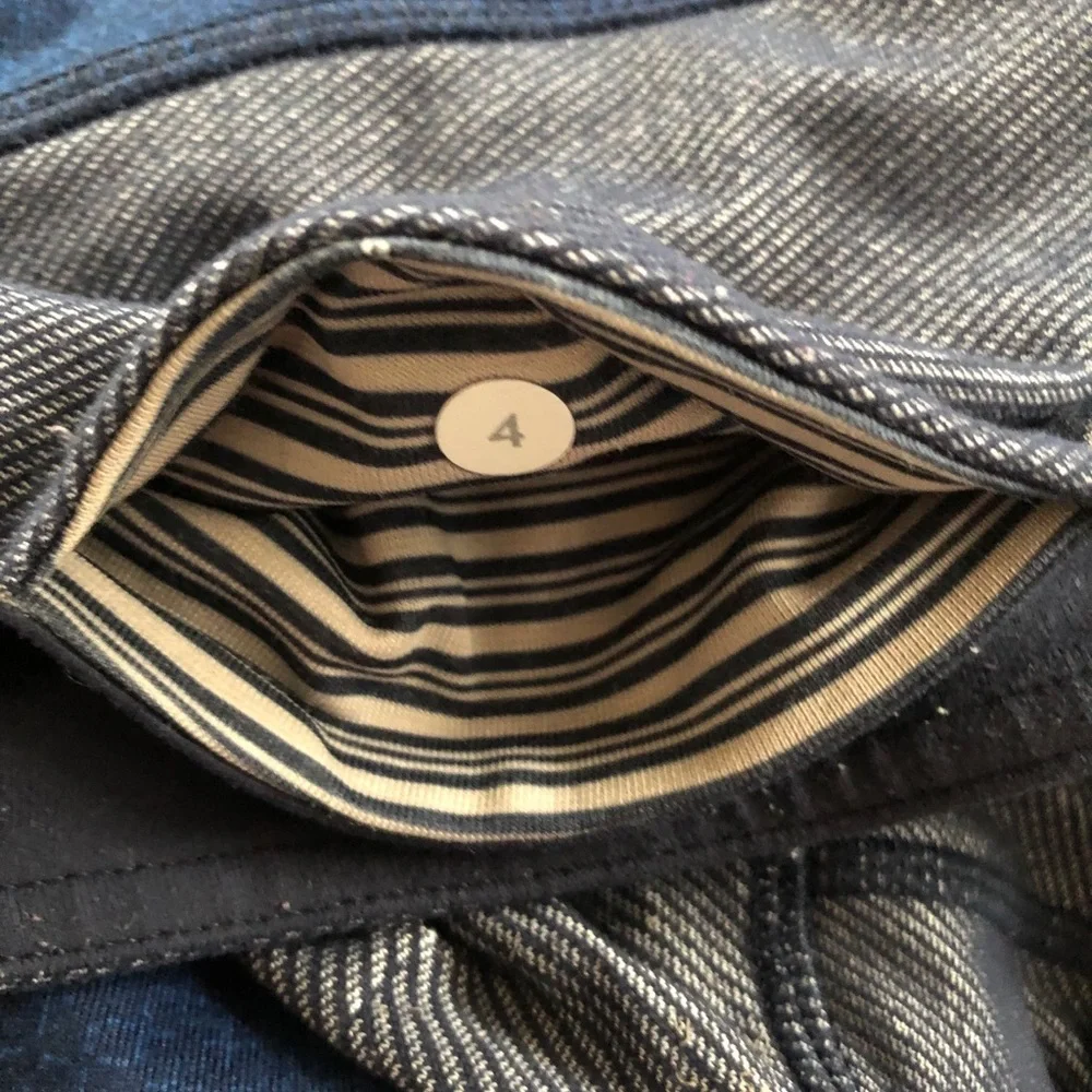 Lululemon Wunder Under Crop*Sashiko